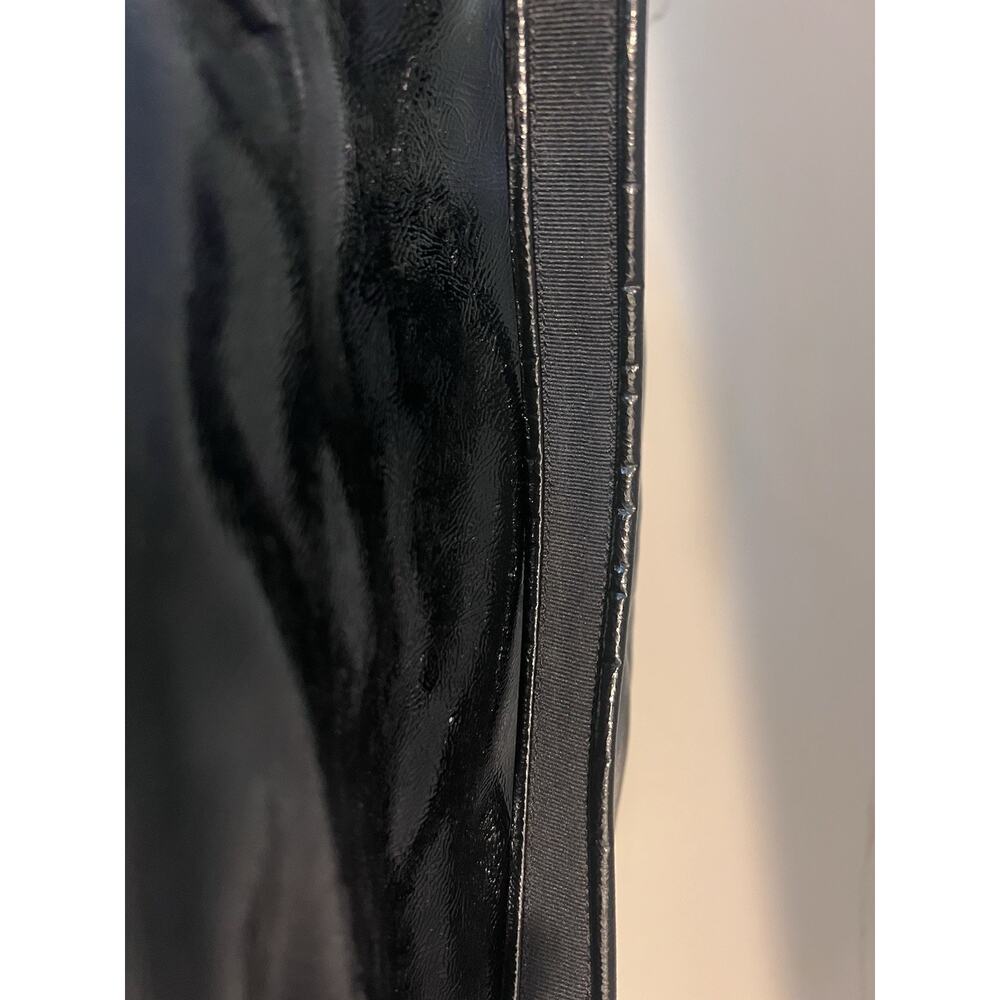 Coach Poppy Daisy Glam Patent Leather Shoulder Purse Tote Style F20004 - Picture 12 of 16